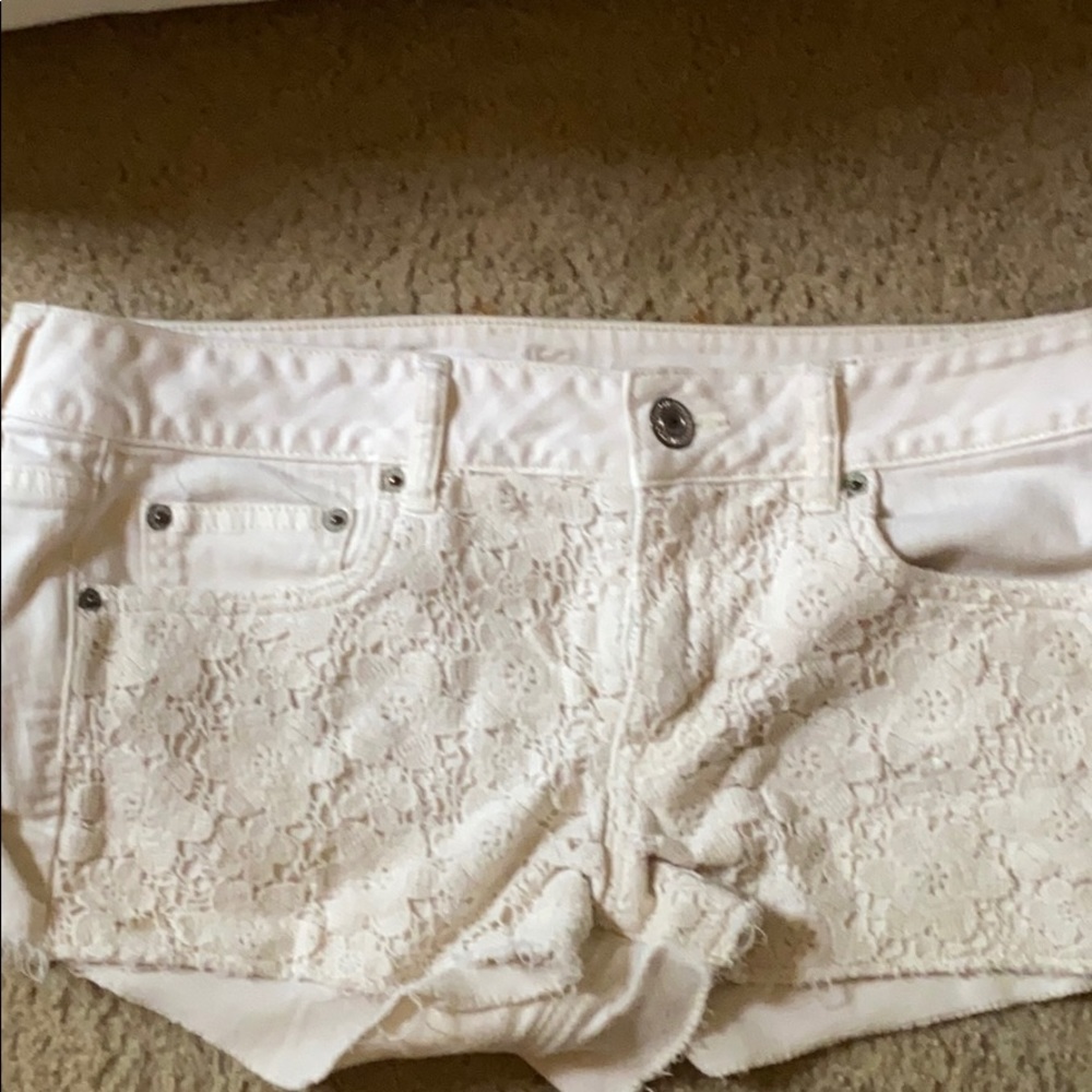 White shorts